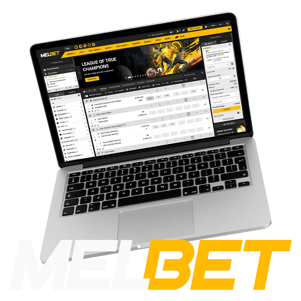 Melbet Bangladesh offers sports betting and casino games.