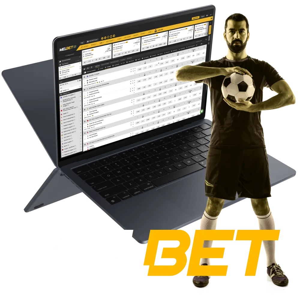 Dive into the world of football betting at Melbet.